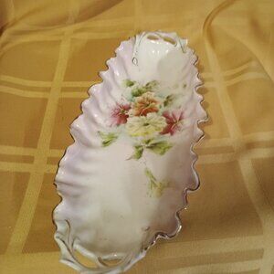Antique R.S. Prusia porcelain Celery Dish